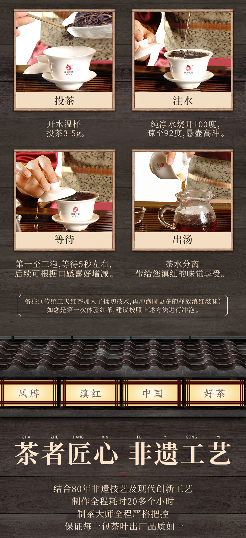 云南滇红茶经典58特级浓香型散装200g(图7)