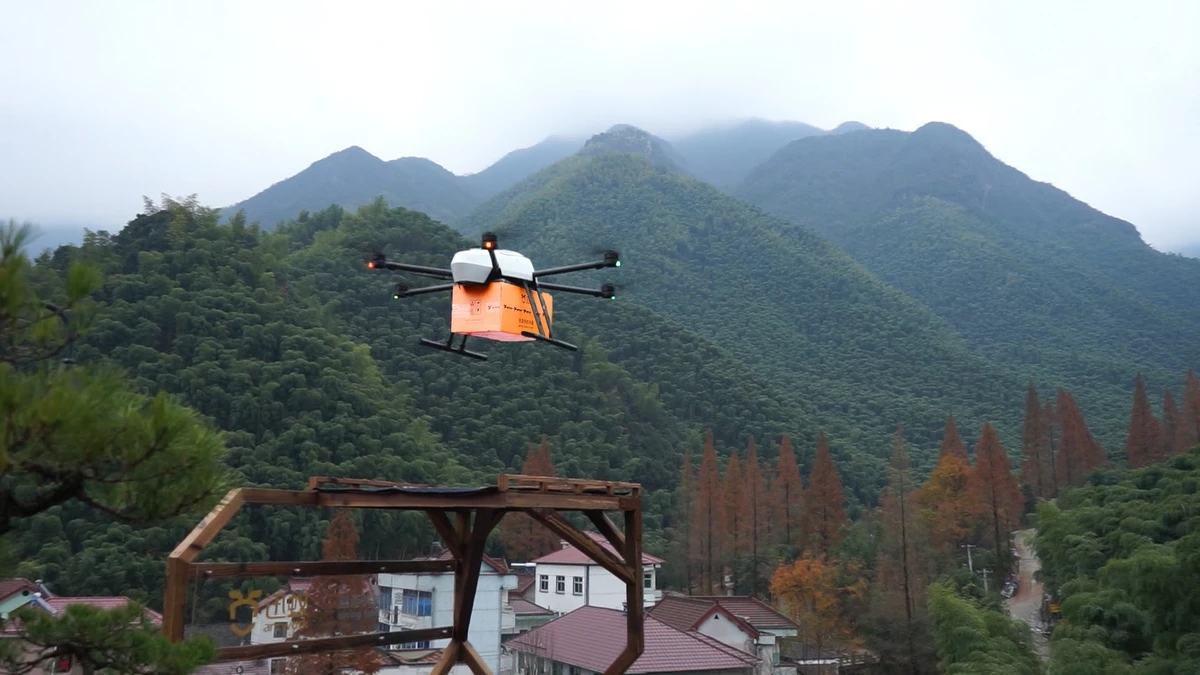 完成数千万 A 轮融资，「迅蚁」在配送难地区做了无人机版的“闪送”